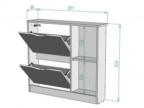 Обувница W104 в Челябинске - mebel74.com | фото 3