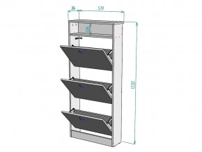 Обувница W116 в Челябинске - mebel74.com | фото 3