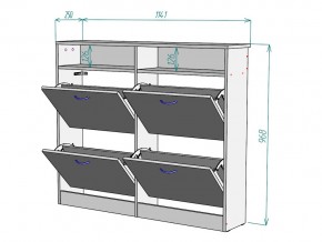 Обувница W15 в Челябинске - mebel74.com | фото 3