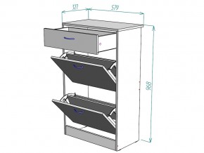 Обувница W21 в Челябинске - mebel74.com | фото 3