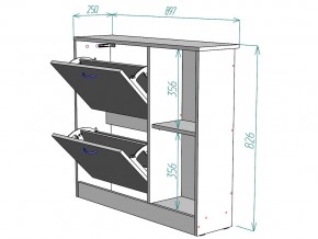 Обувница W29 в Челябинске - mebel74.com | фото 3