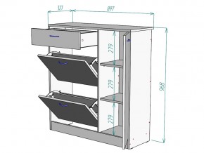 Обувница W35 в Челябинске - mebel74.com | фото 3