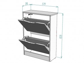 Обувница W4 в Челябинске - mebel74.com | фото 3