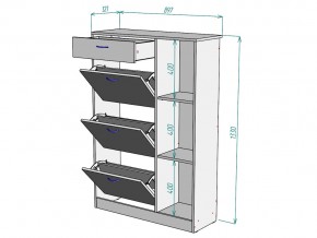 Обувница W41 в Челябинске - mebel74.com | фото 3