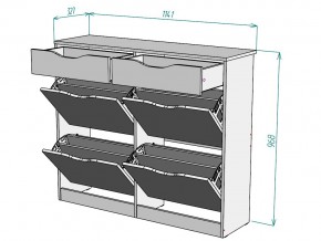 Обувница W63 в Челябинске - mebel74.com | фото 3