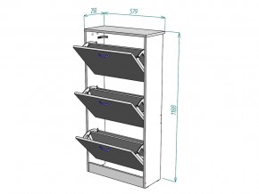 Обувница W7 в Челябинске - mebel74.com | фото 3