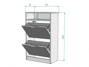 Обувница W85 в Челябинске - mebel74.com | фото 3