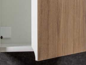 Пенал подвесной Klaufs 110-617.216 белый/дерево в Челябинске - mebel74.com | фото 2