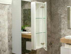 Пенал подвесной Unit 120 зеркало внутри белый лёд в Челябинске - mebel74.com | фото 3