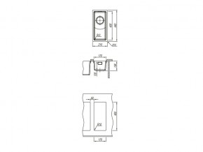 Подстольная мойка Оптима-HM 170.400.10.10 в Челябинске - mebel74.com | фото 3