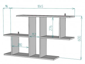 Полка S100 в Челябинске - mebel74.com | фото 3