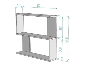 Полка S31 в Челябинске - mebel74.com | фото 3