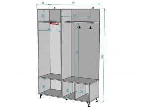 Прихожая Лофт V17 в Челябинске - mebel74.com | фото 3