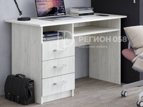 Письменный стол ПС-02 с ящиками дуб крафт белый в Челябинске - mebel74.com | фото