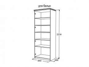 Шкаф 2-х створчатый для белья Ольга 13 в Челябинске - mebel74.com | фото 3