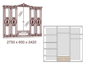 Шкаф 6-и дверный с зеркалами в Челябинске - mebel74.com | фото