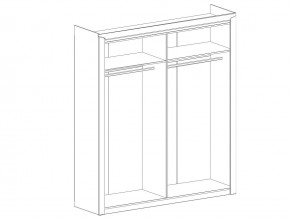 Шкаф четырехдверный Соренто Дуб стирлинг в Челябинске - mebel74.com | фото 2