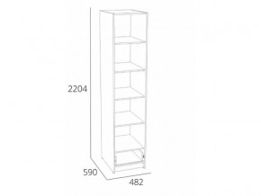 Шкаф для одежды Оттавия НМ 011.20 Антрацит в Челябинске - mebel74.com | фото 2