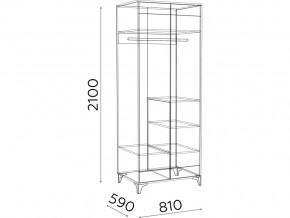 Шкаф двухдверный Гринвич мод.8 в Челябинске - mebel74.com | фото 3