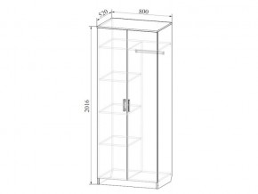 Шкаф двухстворчатый (накладн.) в Челябинске - mebel74.com | фото