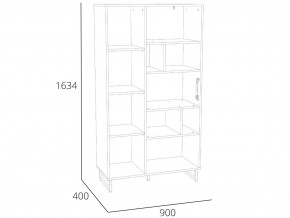 Шкаф комбинированный Фолк НМ 014.58 в Челябинске - mebel74.com | фото 2