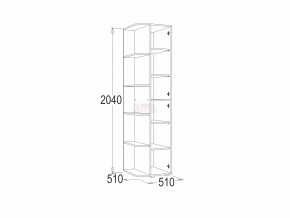 Шкаф крайний Омега 16 в Челябинске - mebel74.com | фото 2