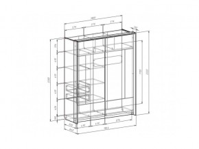 Шкаф-купе 1800 Либерти в Челябинске - mebel74.com | фото 4