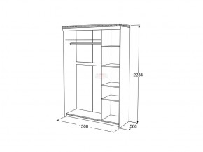 Шкаф купе 3-х дверный Ольга 13 в Челябинске - mebel74.com | фото 3