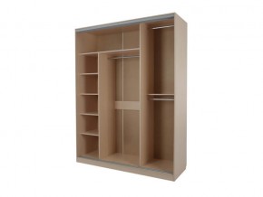 Шкаф-купе Бассо 1-600 цветы 2 дуб млечный в Челябинске - mebel74.com | фото 3