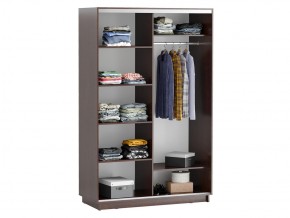 Шкаф-купе двухдверный Лео Зеркало-Мирт 1400 в Челябинске - mebel74.com | фото 3