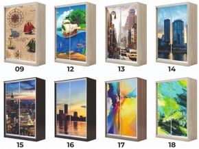 Шкаф-купе с фотопечатью 29 Хит 23-15-77 Шимо Темный в Челябинске - mebel74.com | фото 5
