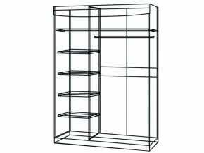 Шкаф-купе с зеркалом Мария-Луиза 6.12 в Челябинске - mebel74.com | фото 3