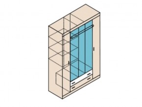 Шкаф Ника Н13 для одежды с ящиками в Челябинске - mebel74.com | фото 2