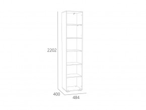 Шкаф-пенал Элиот НМ 041.71 в Челябинске - mebel74.com | фото 2