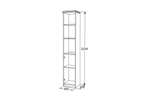 Шкаф полуоткрытый №1 Ольга 13 в Челябинске - mebel74.com | фото 3