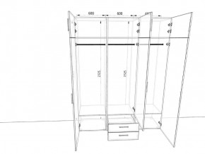 Шкаф распашной 1800А Антрацит в Челябинске - mebel74.com | фото 2