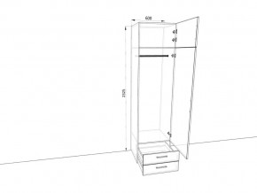 Шкаф распашной Ш639ЯМК Антрацит в Челябинске - mebel74.com | фото 2