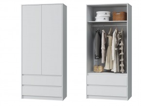 Шкаф с 2 двери и 2 ящика со штангой и полками в Челябинске - mebel74.com | фото