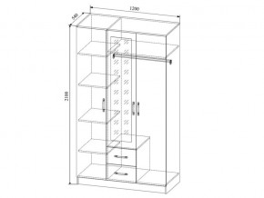 Шкаф Софи СШК1200.1 трехдверный в Челябинске - mebel74.com | фото 2