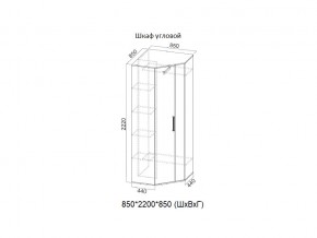 Шкаф угловой Грей в Челябинске - mebel74.com | фото 2