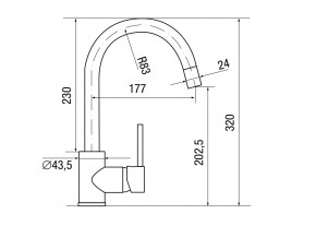 Смеситель Logic LM2101 в Челябинске - mebel74.com | фото 2