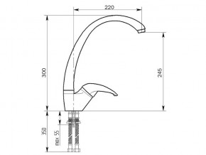 Смеситель MS-001 в Челябинске - mebel74.com | фото 2