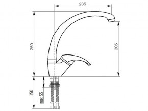 Смеситель MS-007 в Челябинске - mebel74.com | фото 2