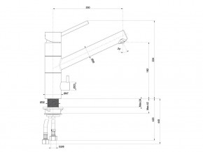 Смеситель Sprint Universal LM1391 в Челябинске - mebel74.com | фото 2