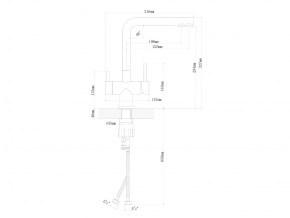 Смесители Florentina Арес Нержавеющая сталь в Челябинске - mebel74.com | фото 2