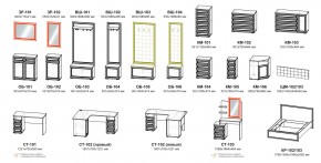 Спальня Александрия Сосна Санторини Светлая в Челябинске - mebel74.com | фото 3