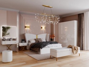Спальня Рише белый глянец с перламутром в Челябинске - mebel74.com | фото