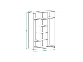 Спальня Соната Дуб Крафт в Челябинске - mebel74.com | фото 2