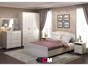 Спальня Виктория МДФ с большим комодом в Челябинске - mebel74.com | фото