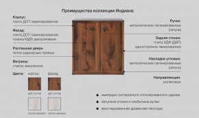 Спальня Индиана Дуб Саттер в Челябинске - mebel74.com | фото 2